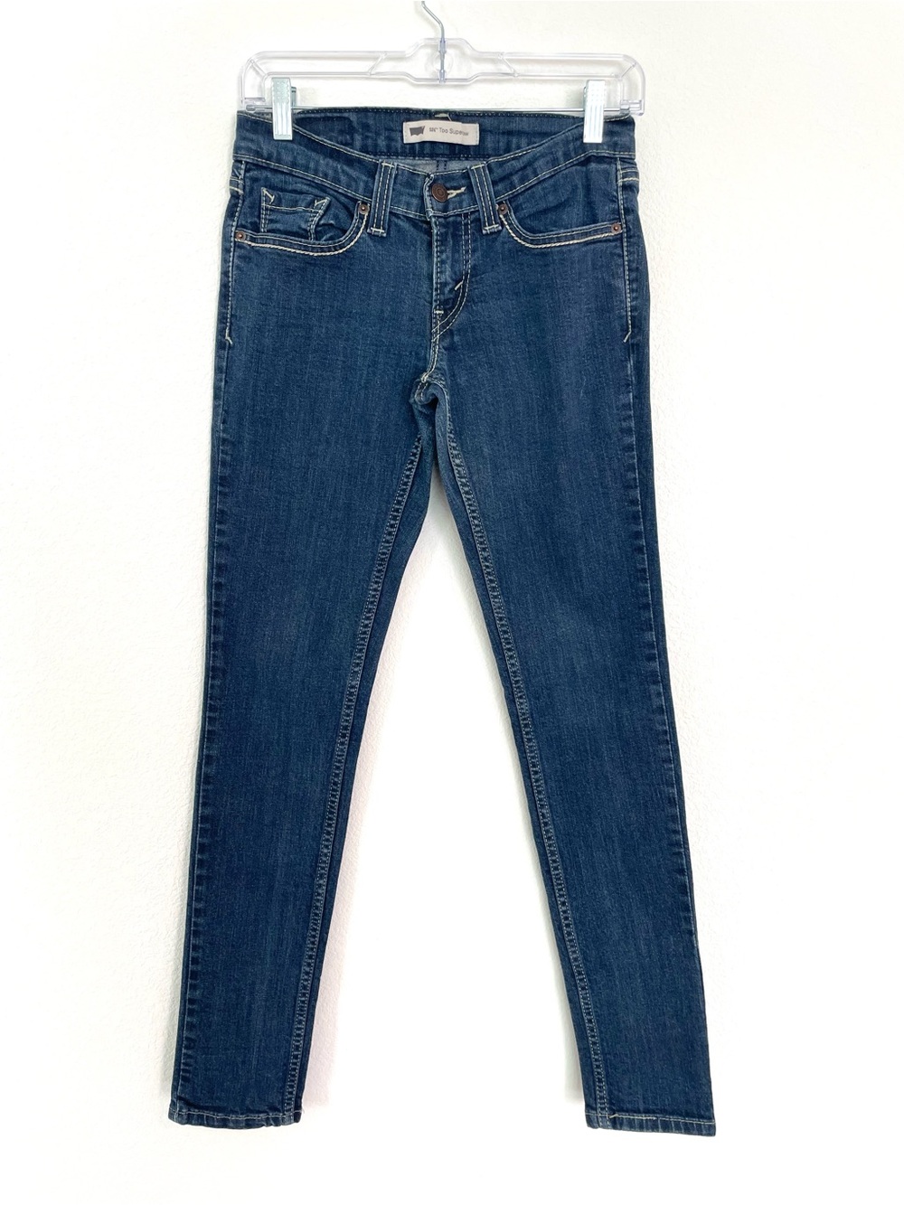 Levi’s 524 Too Superlow Women's Dark Blue Skinny Jeans